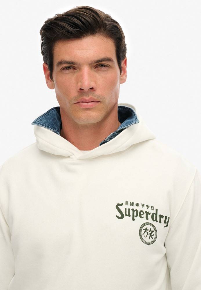SUPERDRY D1 TOKYO NARRATIVE LOOSE HOOD