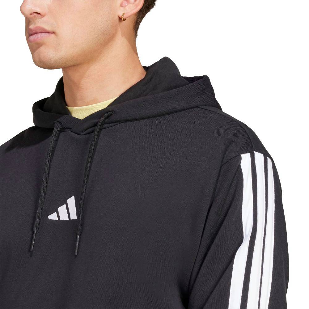 ADIDAS M ESSENTIALS THREE STRIPES FRENCH TERRY HOODIE