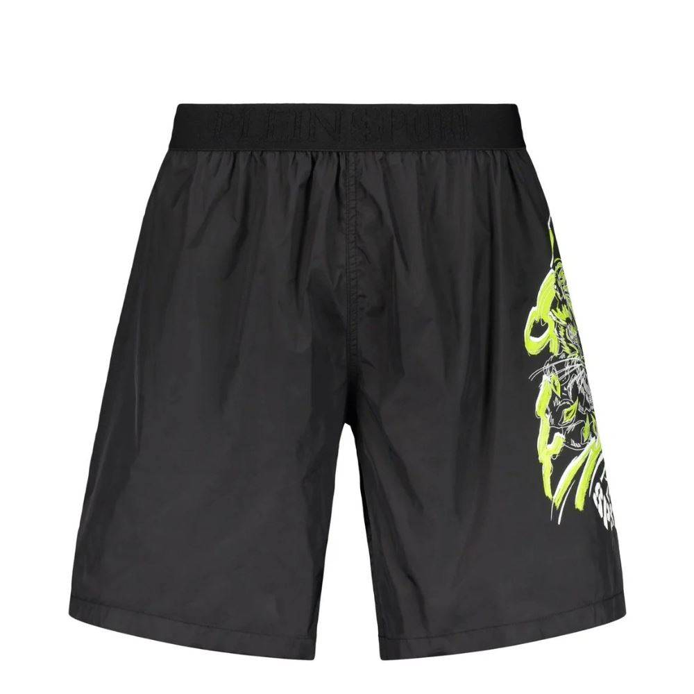 PLEIN SPORT NEON LOGO SWIM SHORT