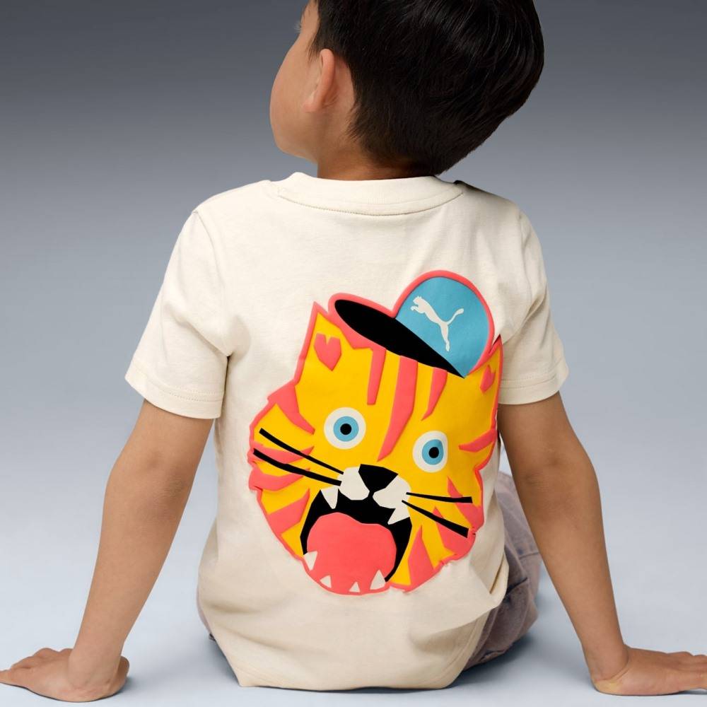 PUMA MOODY CAT GRAPHIC TEE I PS