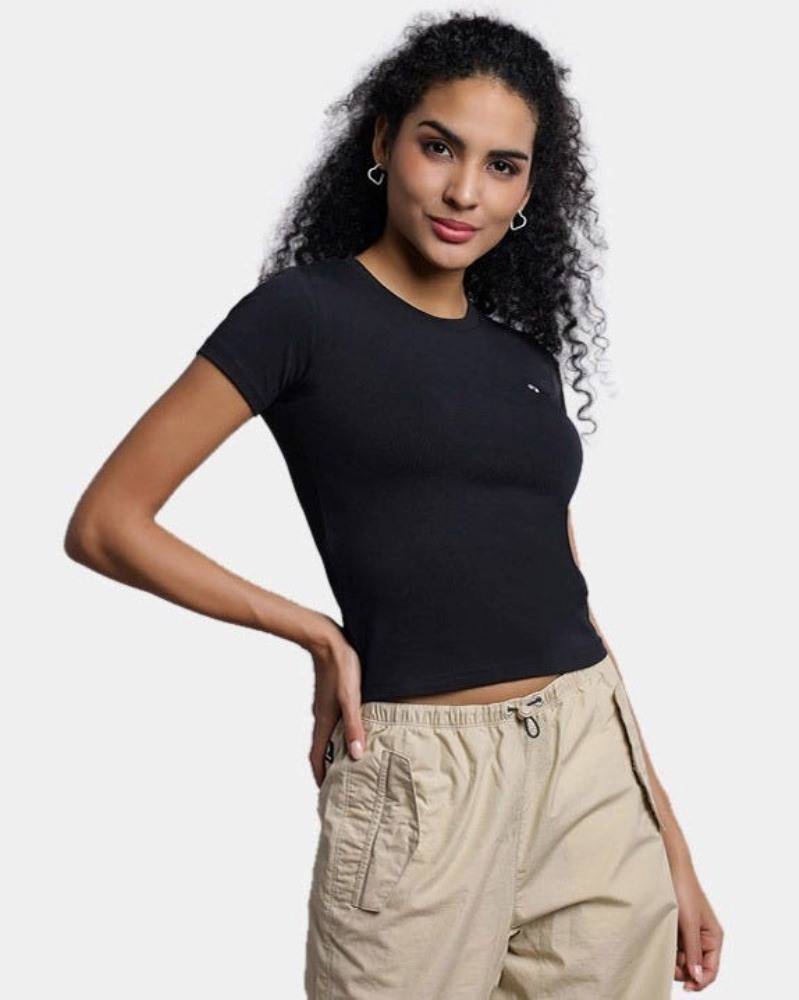 CONVERSE CROPPED T-SHIRT