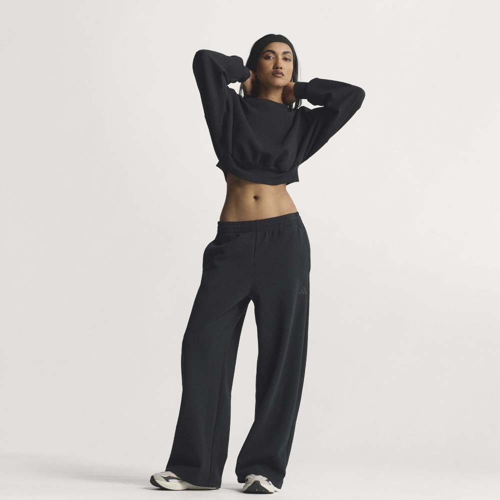 ADIDAS SOFT LUX STRAIGHT LEG PANTS