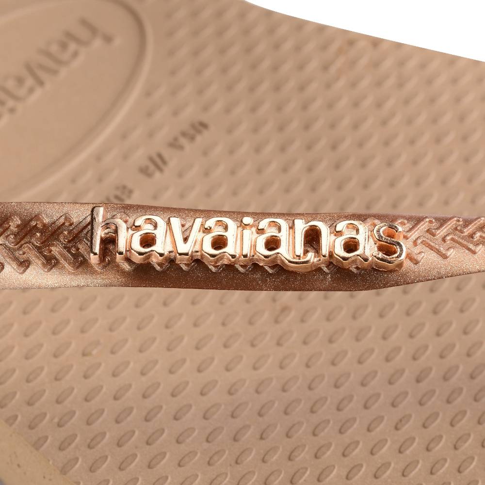 HAVAIANAS SLIM LOGO METALLIC