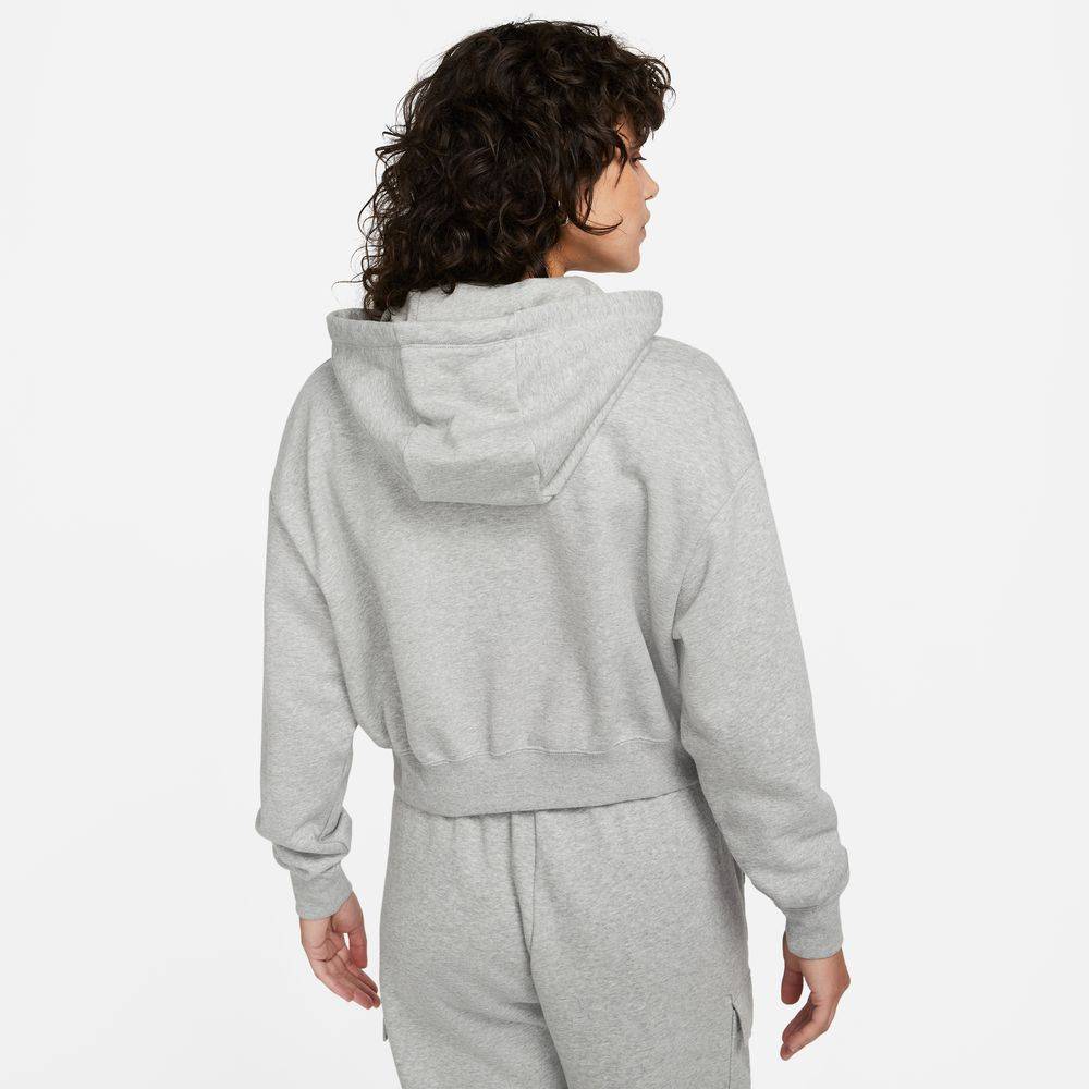 NIKE CLUB FLEECE OVERSIZED CROPPED HOODIE