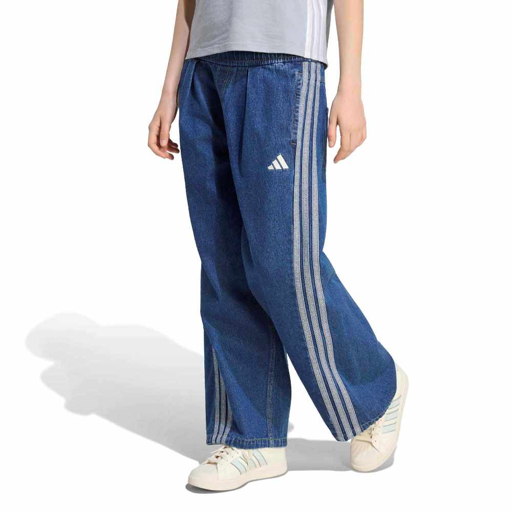 ADIDAS STADIUM WASHED DENIM LOOSE FIT PANTS