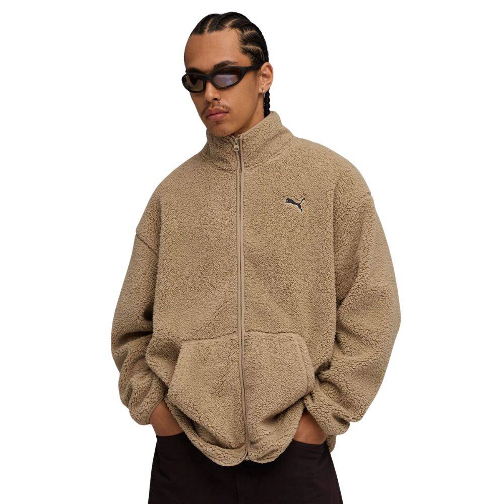 PUMA ESS ELEVATED RELAXED WINTERIZED FULL-ZIP SHERPA