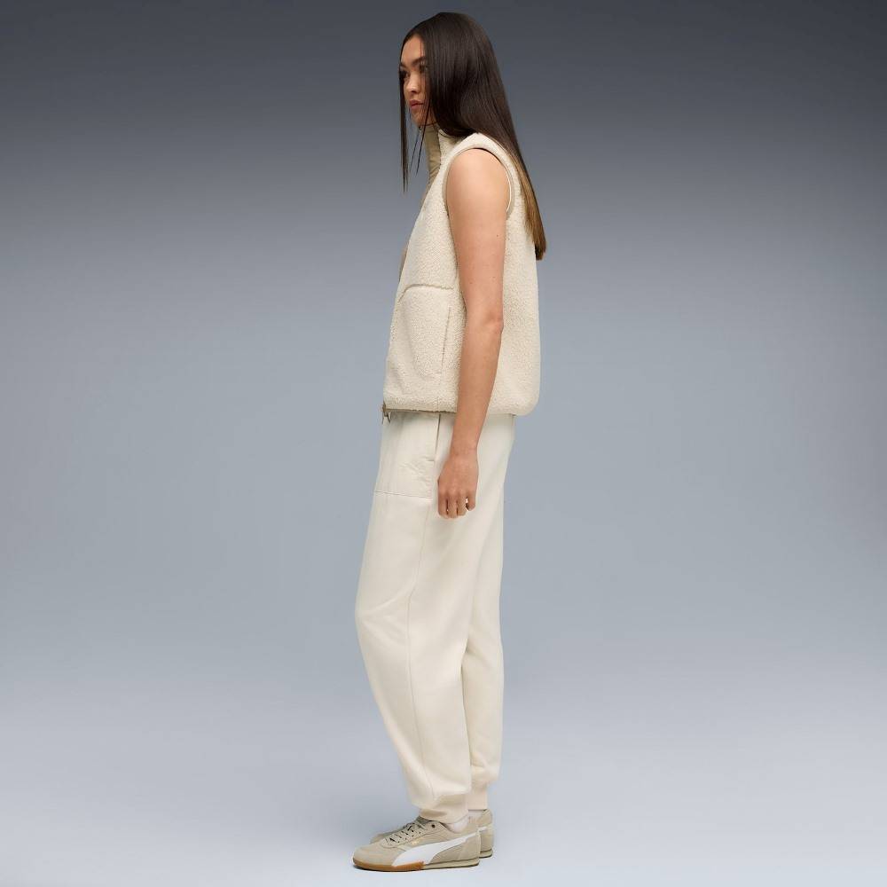 PUMA HER COMFORT HIGH-WAIST SWEATPANTS FLEECE CL