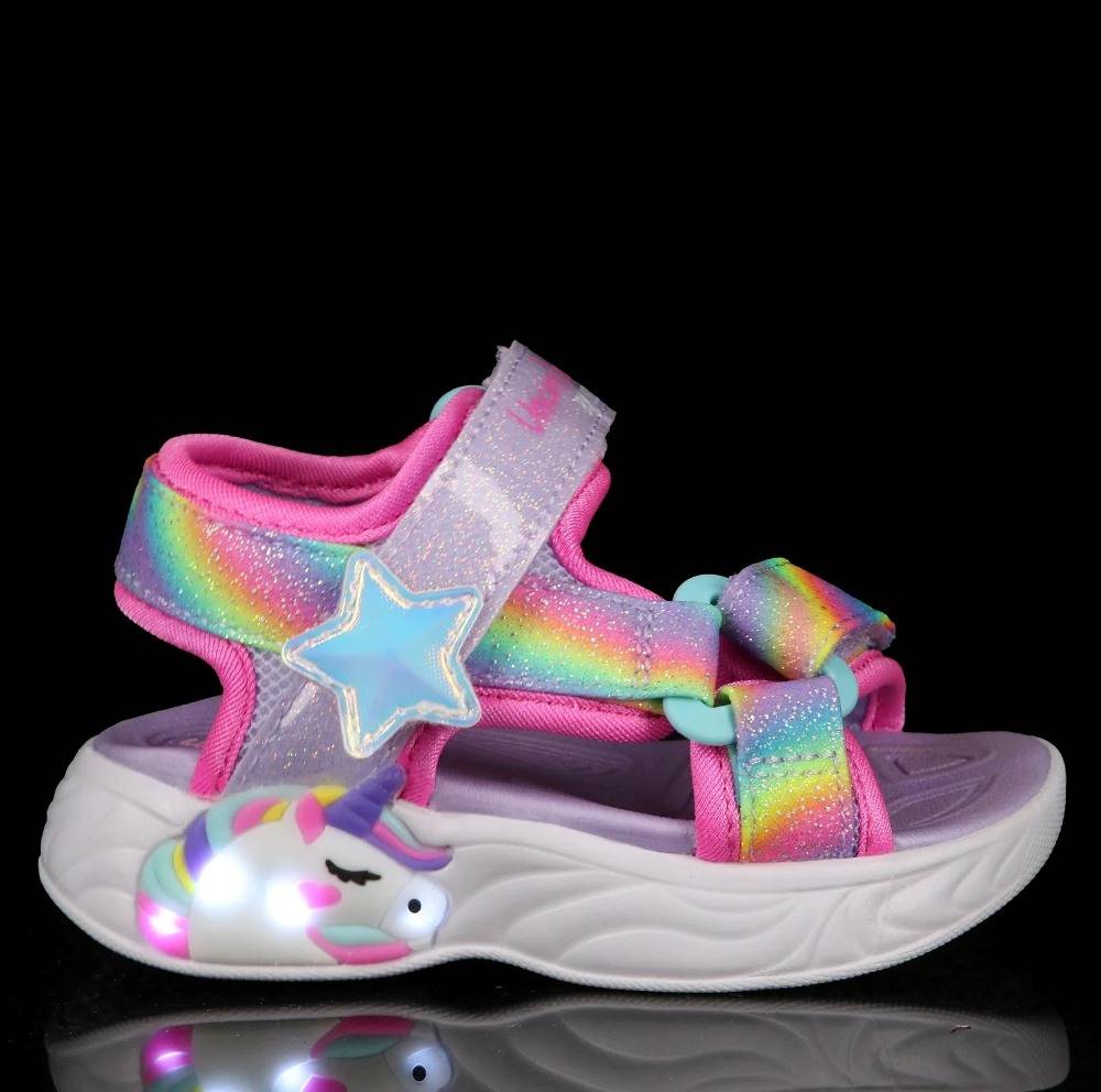 SKECHERS UNICORN DREAMS - LIGHTS SANDAL