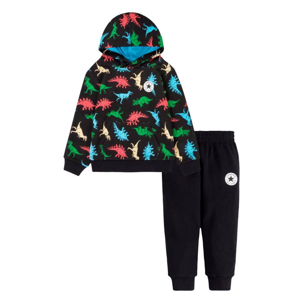 CONVERSE INFANT DINO FRENCH TERRY SET