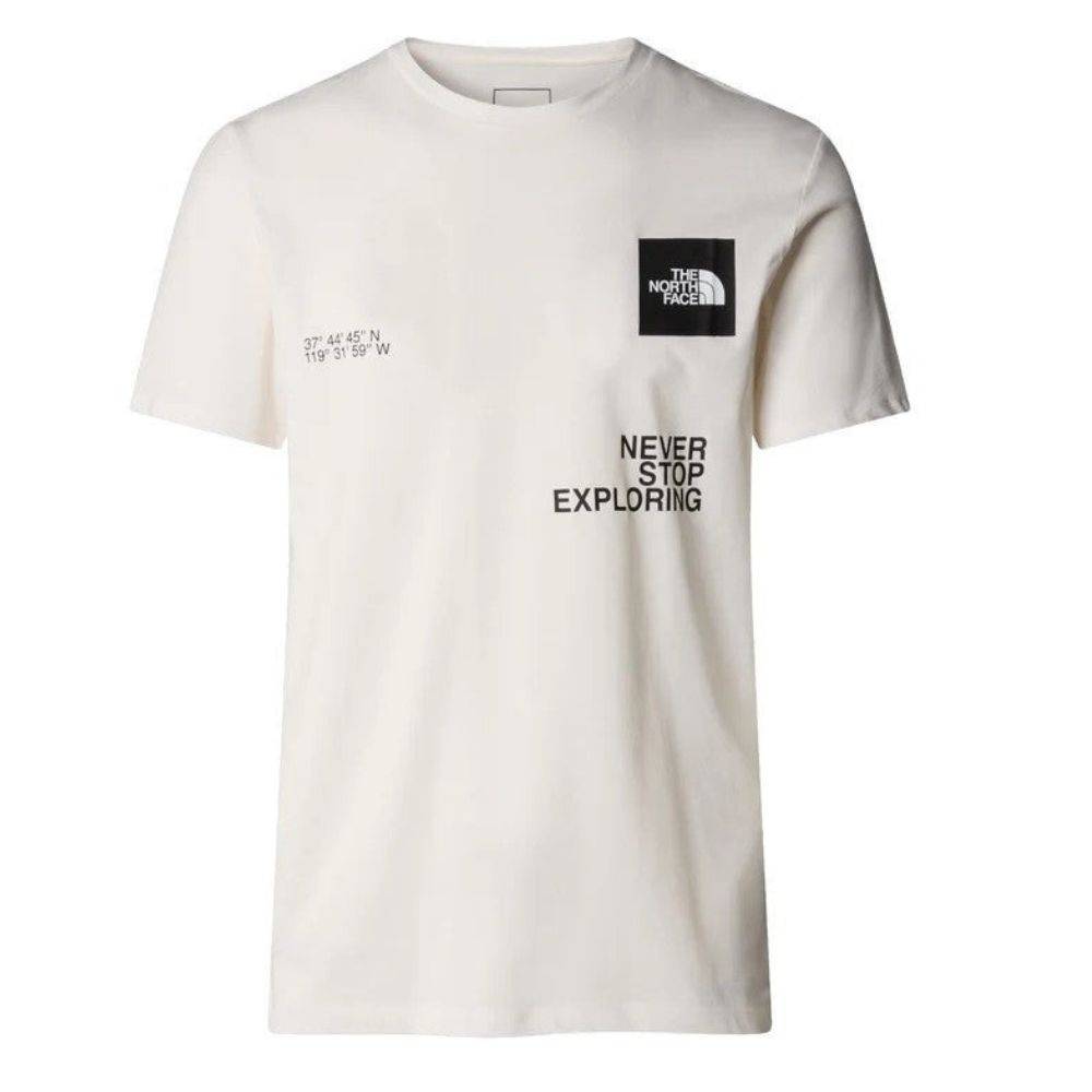 THE NORTH FACE MENS FOUNDATION COORDINATES GRAPHIC TEE