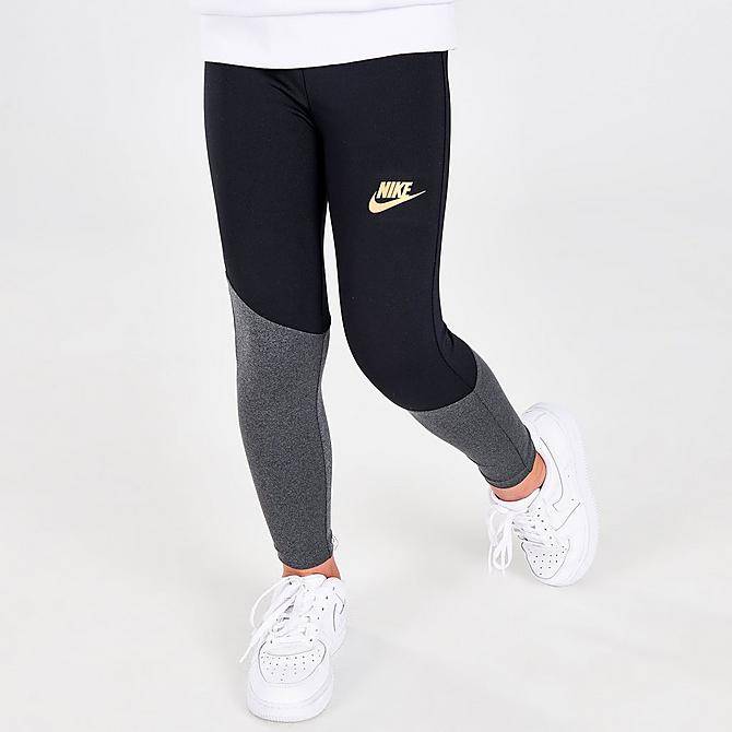 NIKE LITTLE GIRLS GO FOR GOLD  SET Crewneck Sweatshirt and Leggings