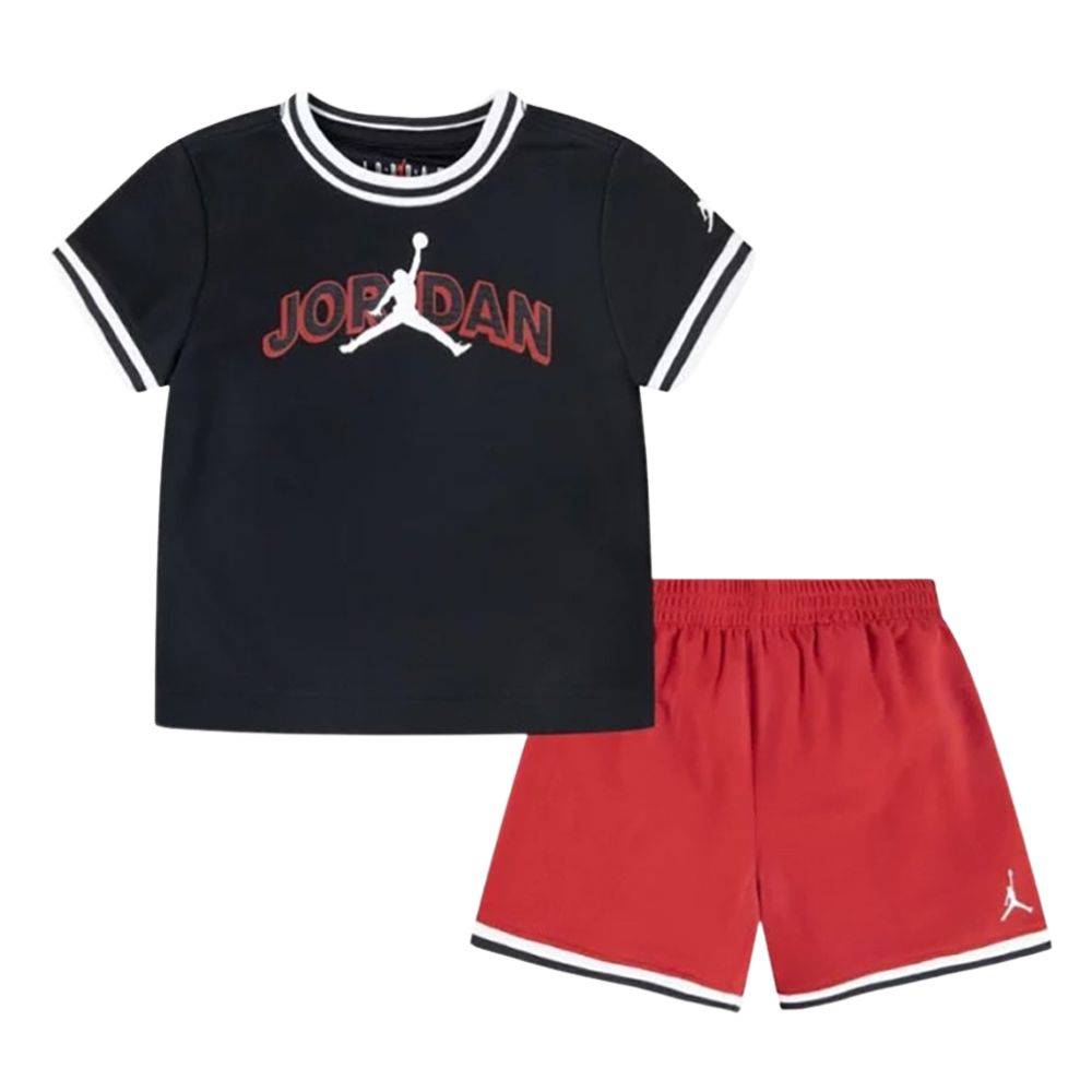 NIKE JORDAN LITTLE BOYS MATCHING TAPING MESH SHORT