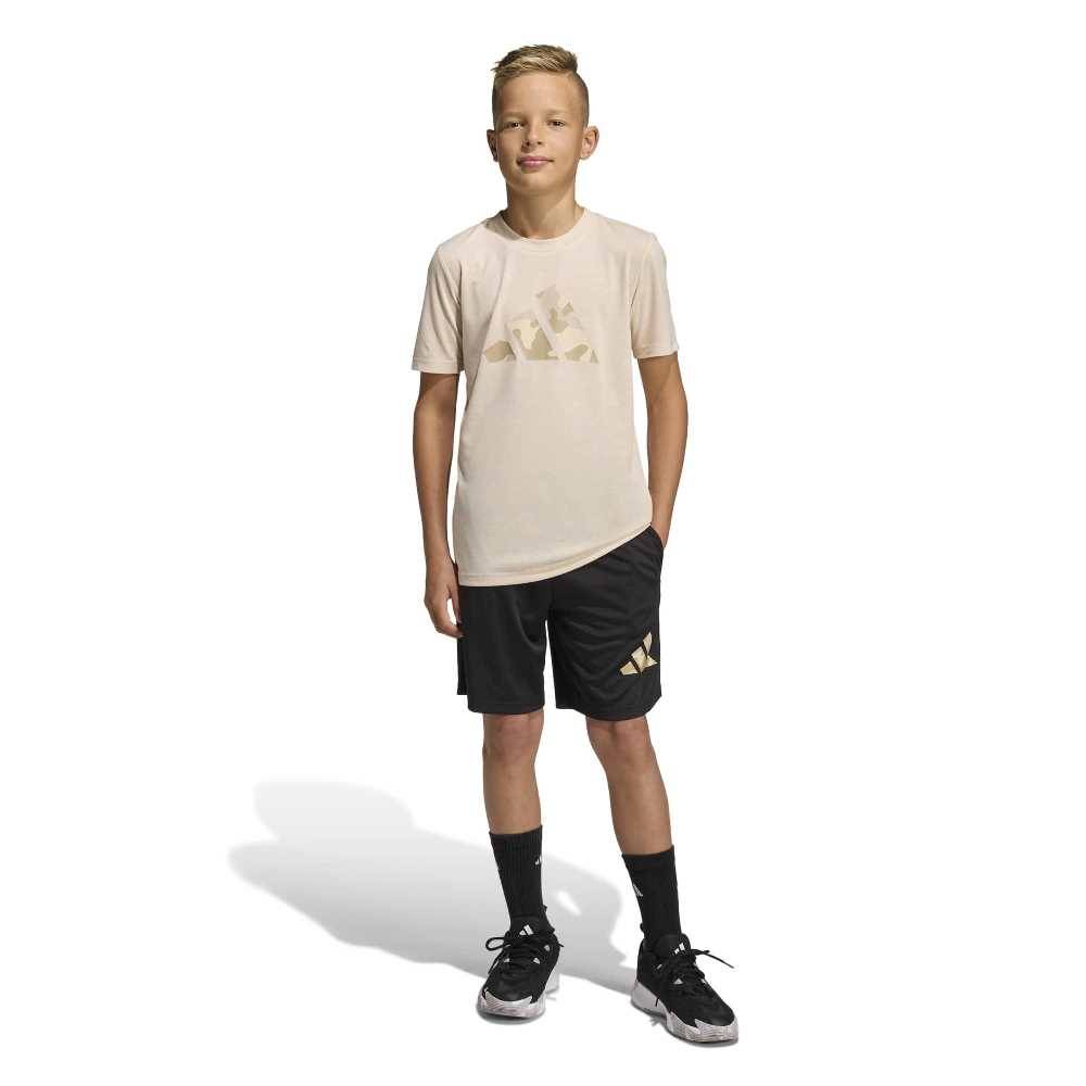 ADIDAS YOUTH TRAIN ESSENTIALS CAMO PRINT SPORT SET