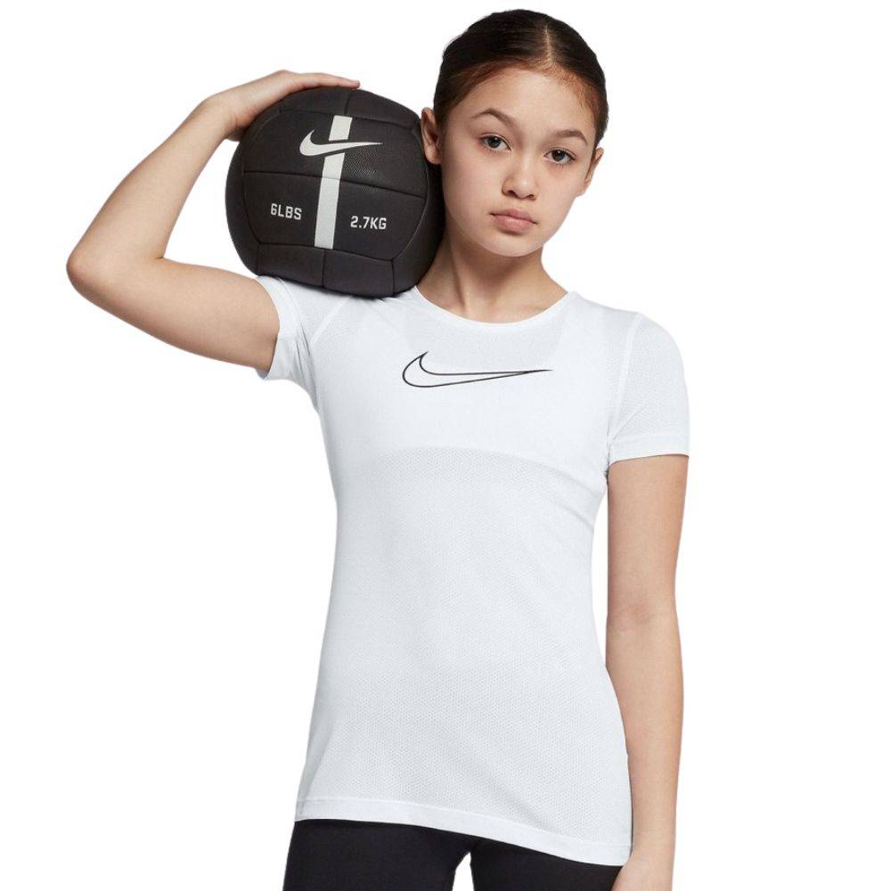 NIKE PRO GIRLS SS TOP