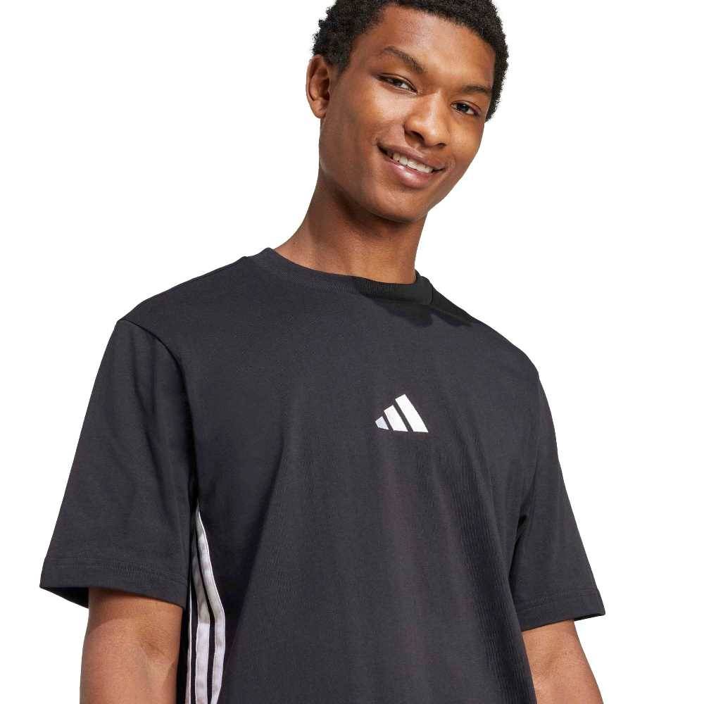 ADIDAS M ESSENTIALS THREE STRIPES SINGLE JERSEY TEE
