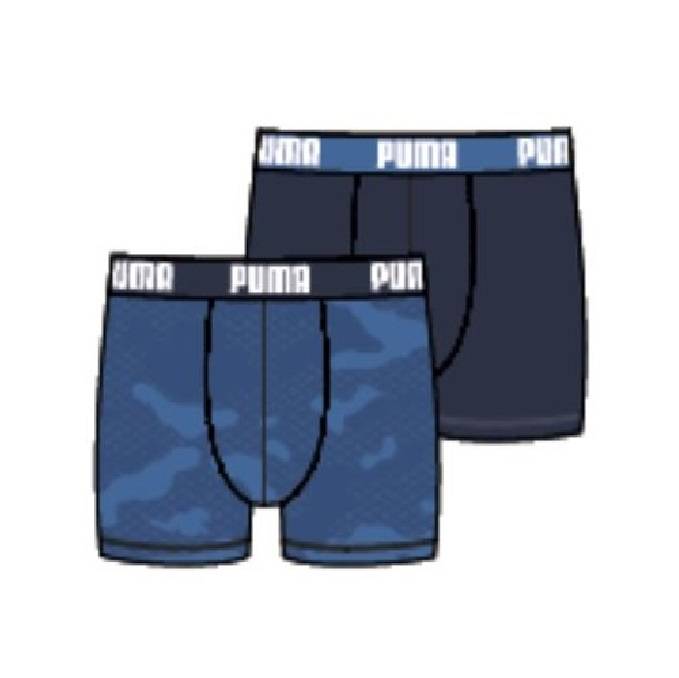 PUMA BOYS CAMO ALL OVER PRINT BOXER 2P