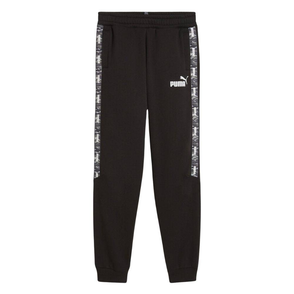 PUMA ESS TAPE CAMO SWEATPANTS FL B