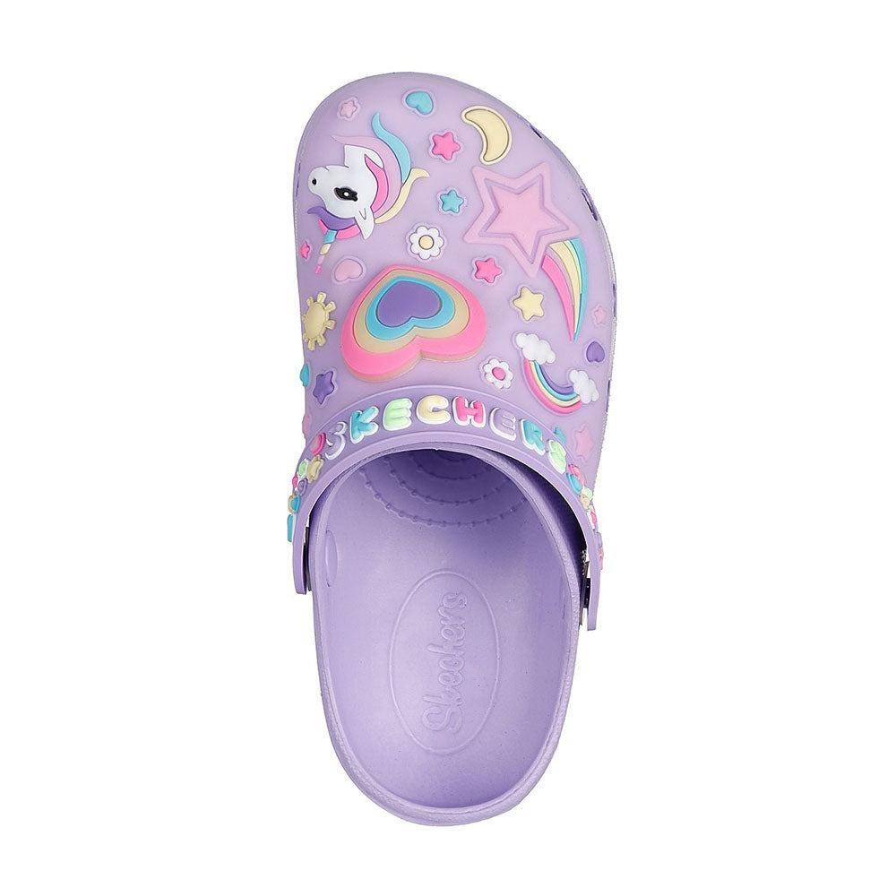 SKECHERS HEART CHARMER - UNICORN CLOG