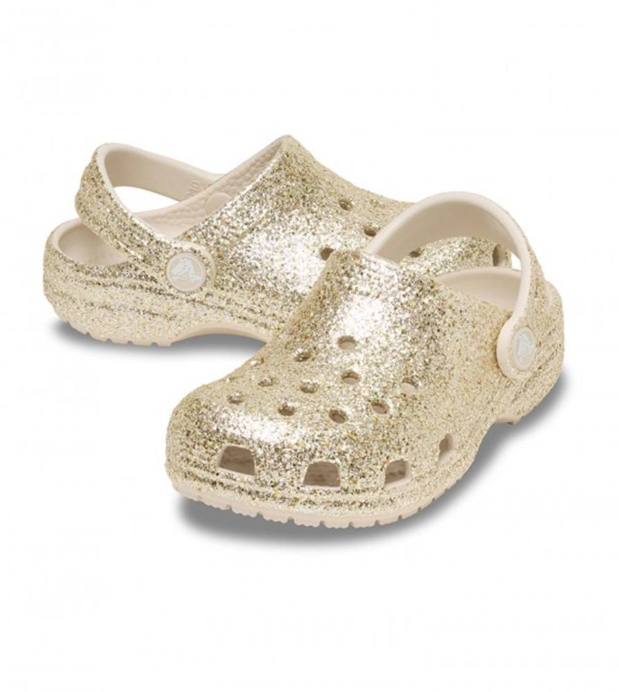 CROCS CLASSIC CHUNKY GLITTER CLOG T