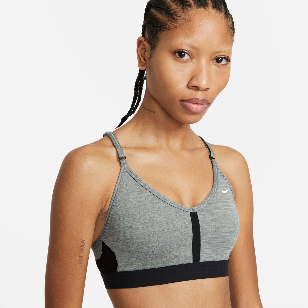 NIKE INDY LIGHT-SUPPORT V-NECK BRA