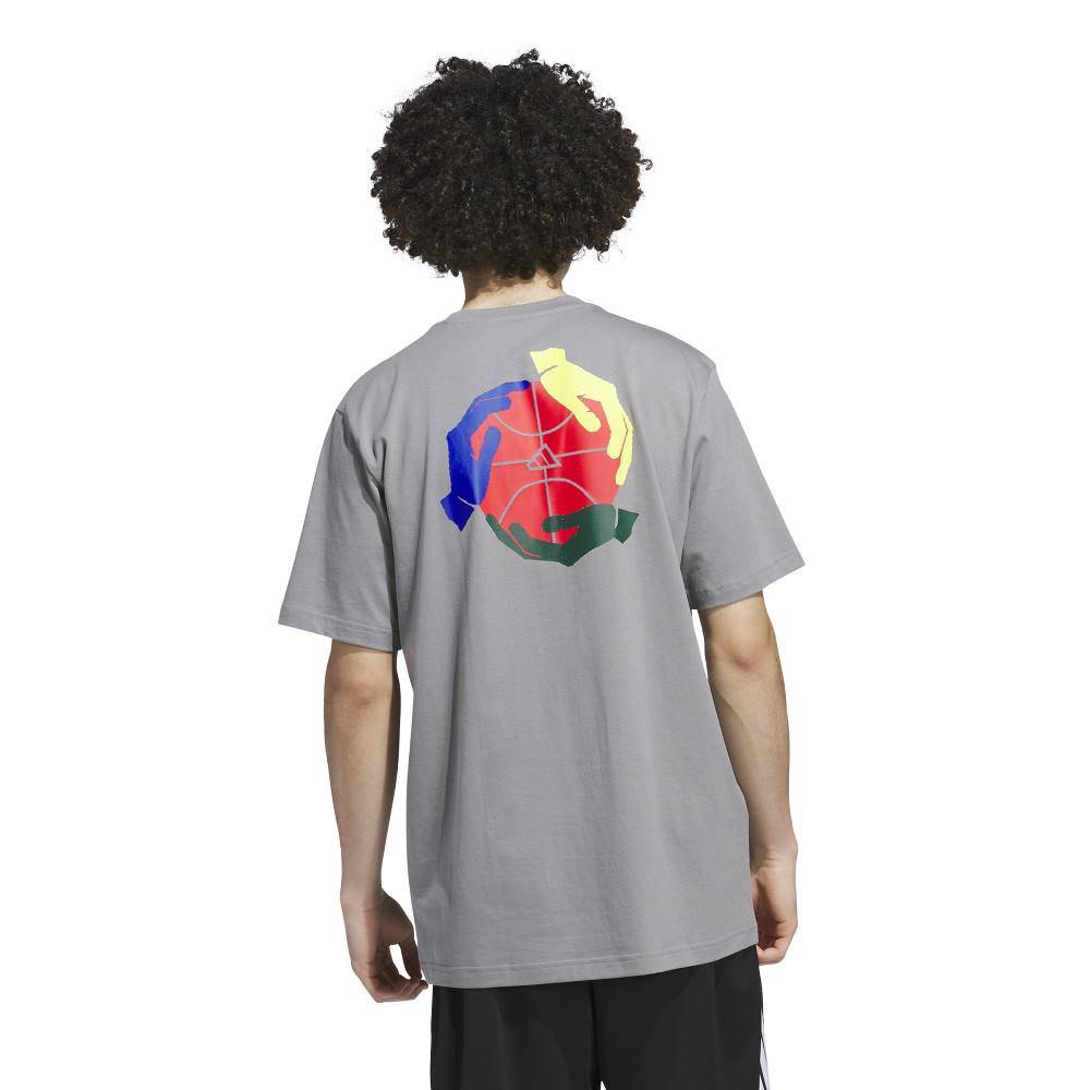ADIDAS M WE BALL TOGETHER GRAPHIC TEE