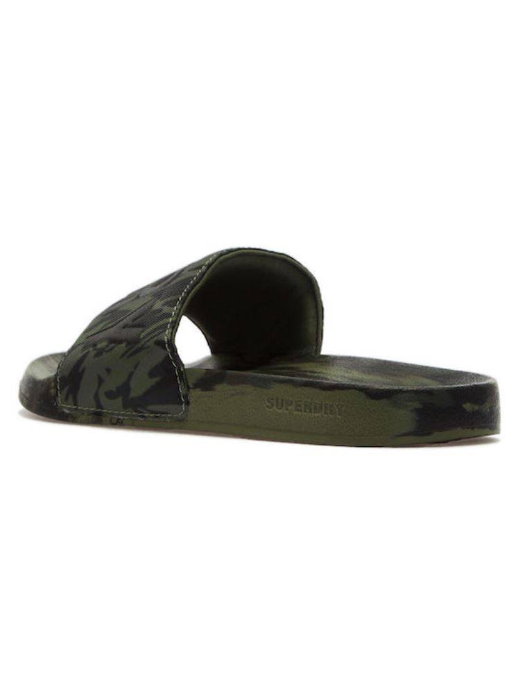 SUPERDRY CAMO VEGAN MENS POOL SLIDE