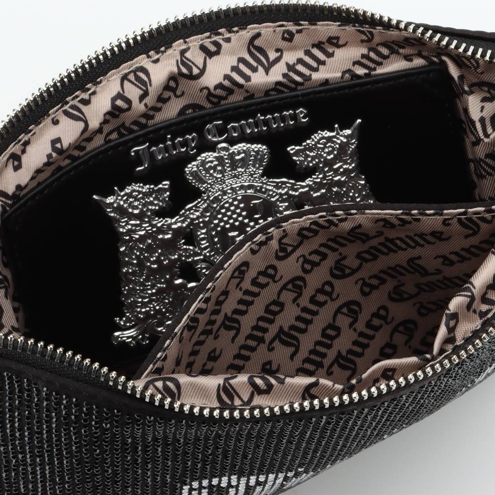 JUICY COUTURE MIA SEQUIN FLAT POUCH