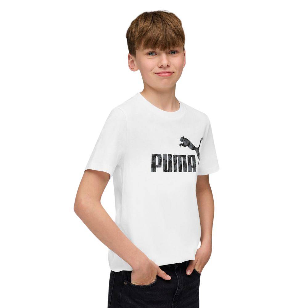 PUMA ESS CAMO TEE B