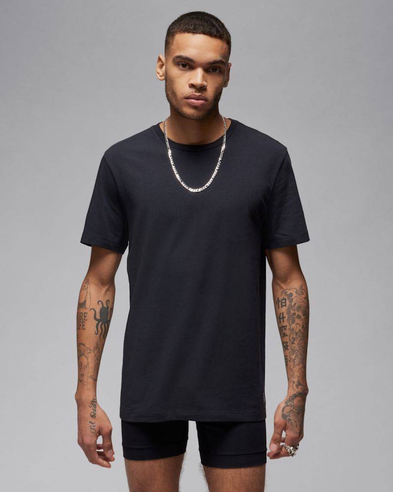 NIKE JORDAN MENS FLIGHT BASE TEE 2PK