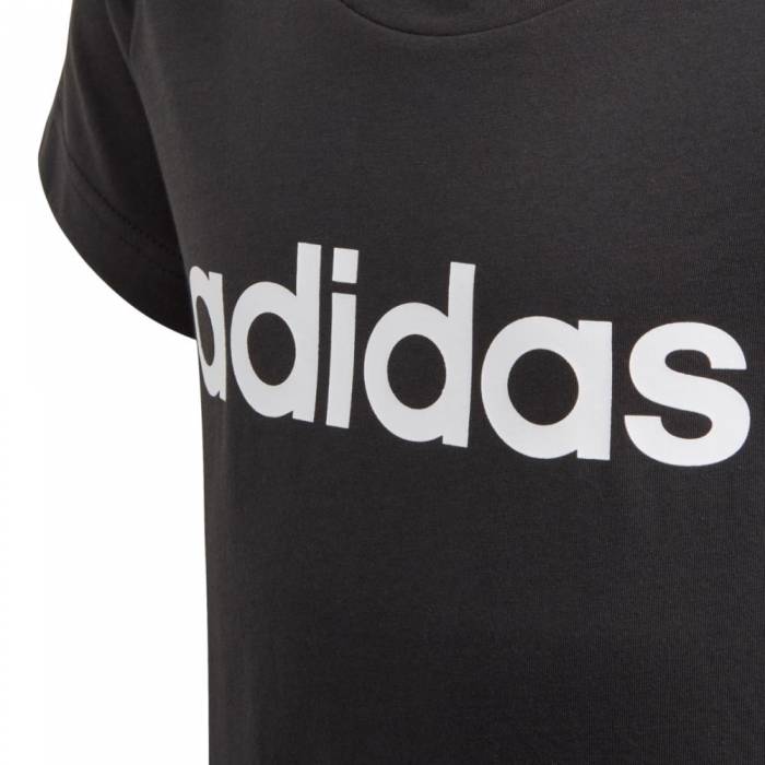 ADIDAS GIRLS ESSENTIALS LINEAR TEE