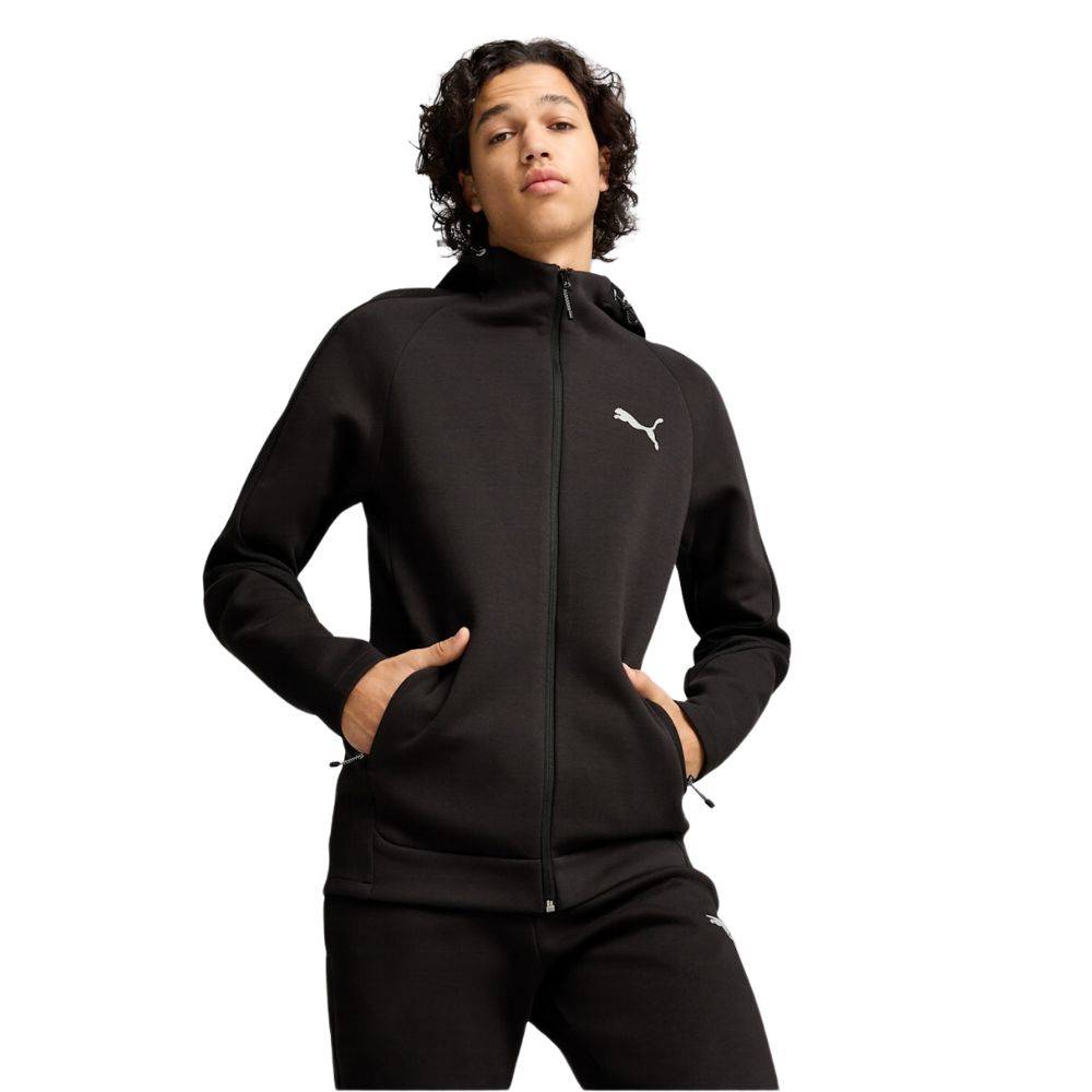 PUMA EVOSTRIPE FULL-ZIP HOODIE DK