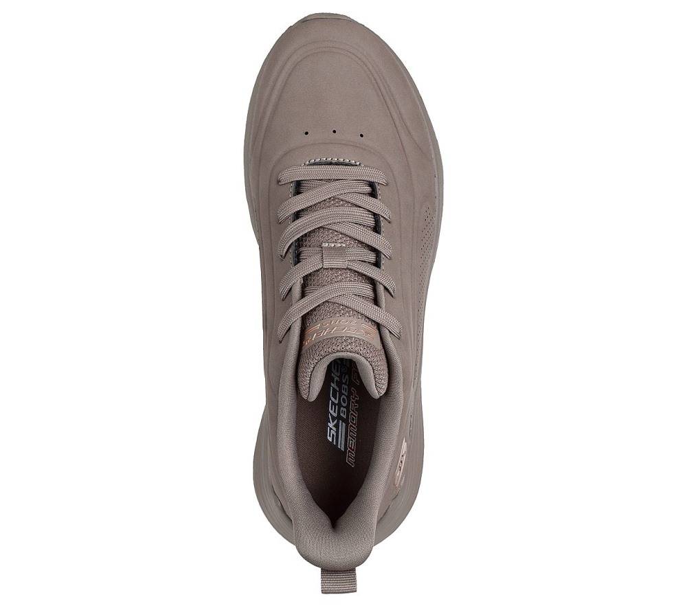 SKECHERS BOBS SQUAD WAVES - JUST WADING LACE-UP WOMENS SNEAKERS