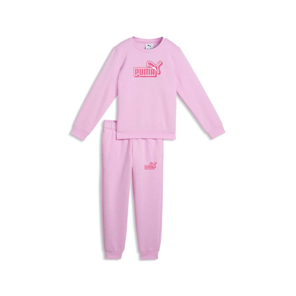 PUMA ESS LOGO LAB CREW SWEAT SUIT FL PS