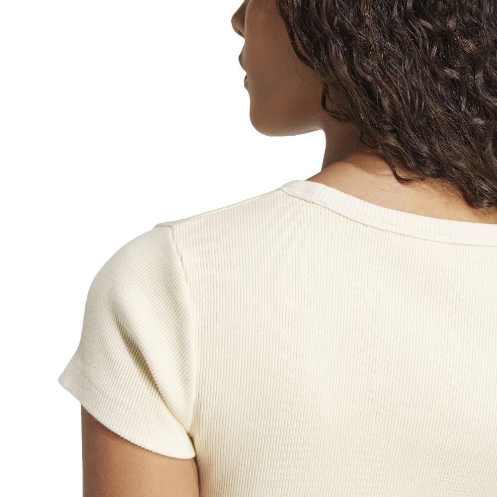 ADIDAS ORIGINALS RIBBED SS TOP