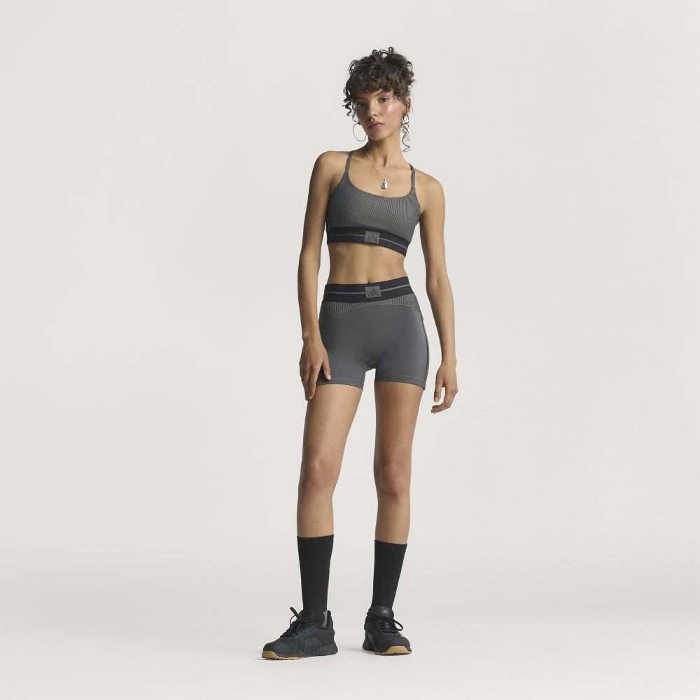 ADIDAS HYPERGLAM RIB 4 SHORT LEGGINGS