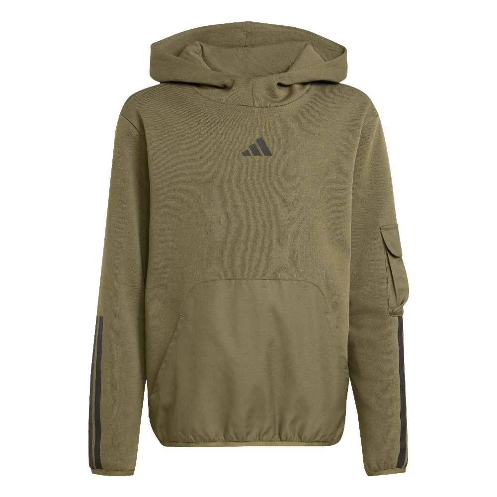 ADIDAS YOUTH UTILITY PACK FLEECE HOODIE