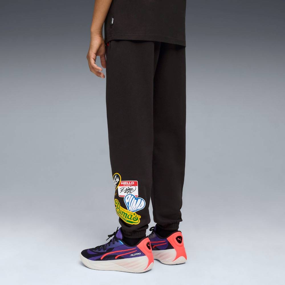 PUMA BASKETBALL HOOPERHOTLINE SWEATPANTS FLEECE B