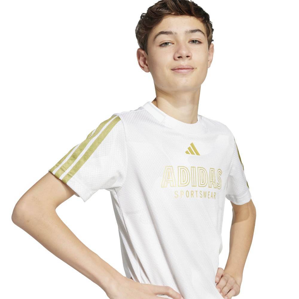 ADIDAS YOUTH HOUSE OF TIRO COLORS OF FOOTBALL T-SHIRT