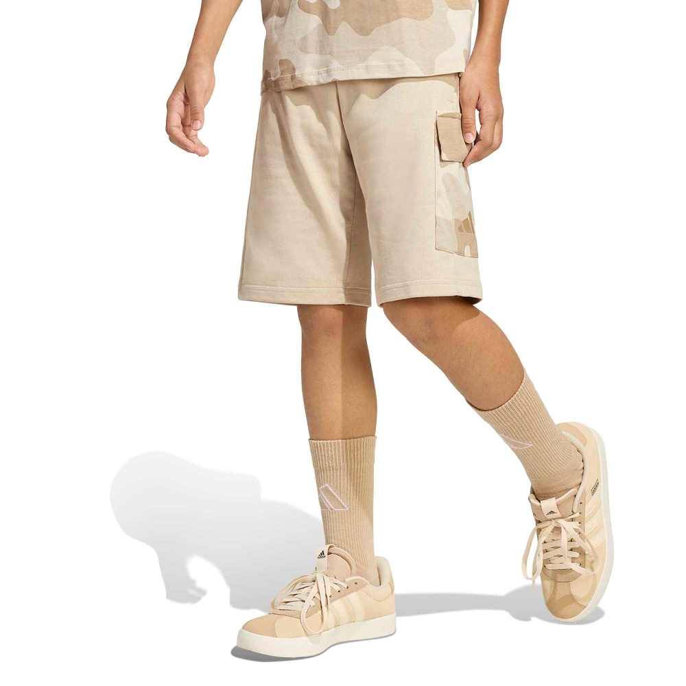 ADIDAS YOUTH SEASONALS CAMO SHORTS