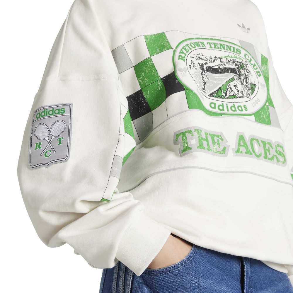 ADIDAS ORIGINALS ARCHIVE COURT SWEATSHIRT