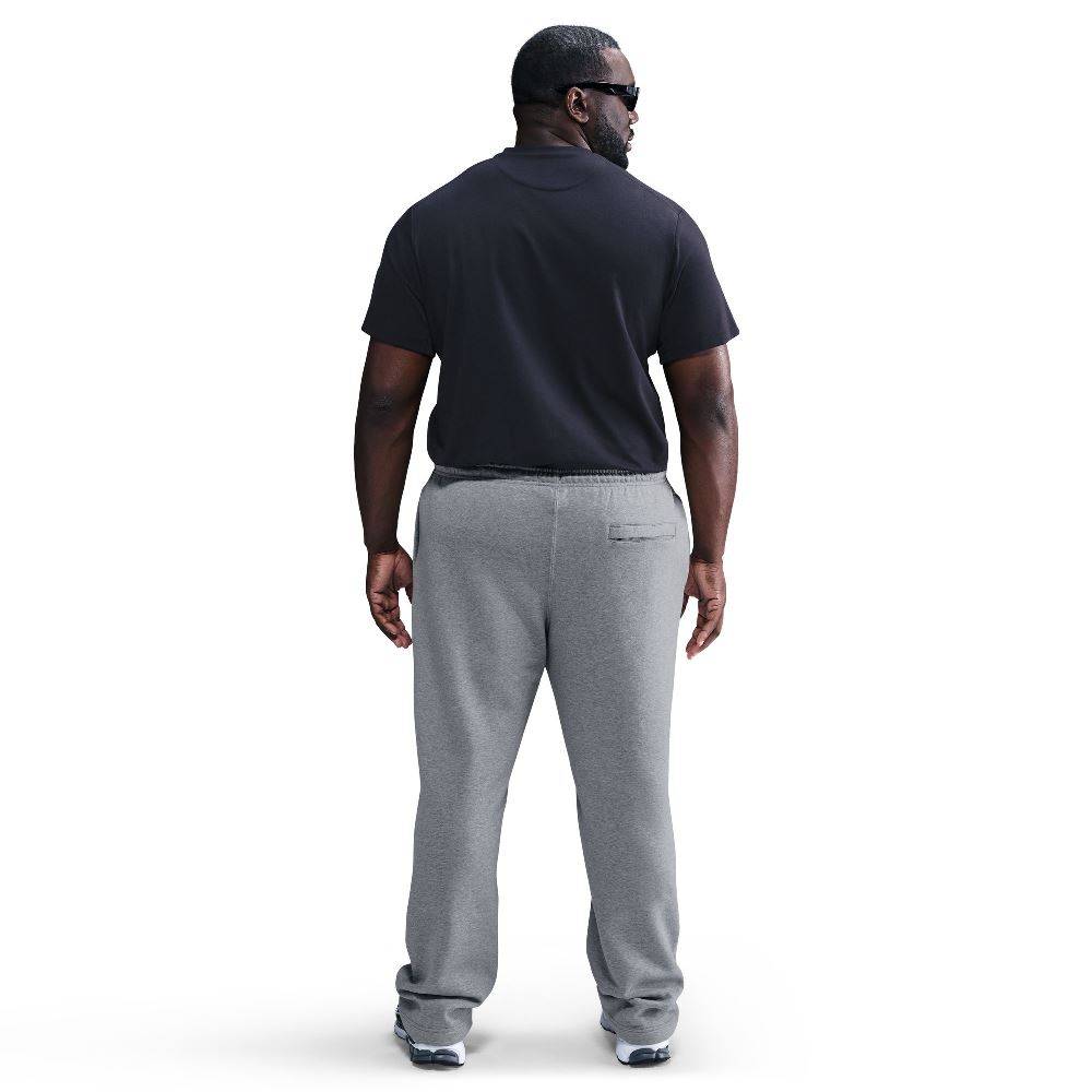 NIKE CLUB BRUSHED OPEN HEM TROUSERS