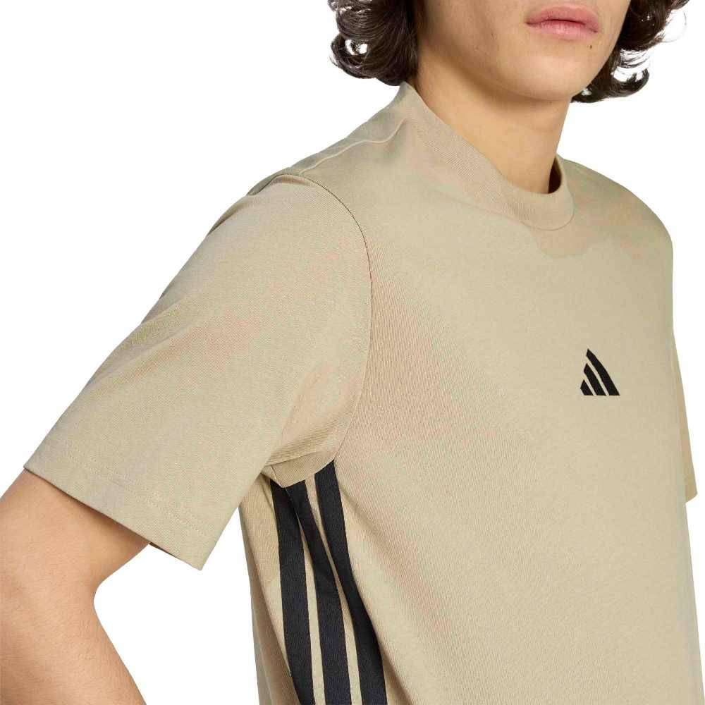 ADIDAS M ESSENTIALS THREE STRIPES SINGLE JERSEY TEE