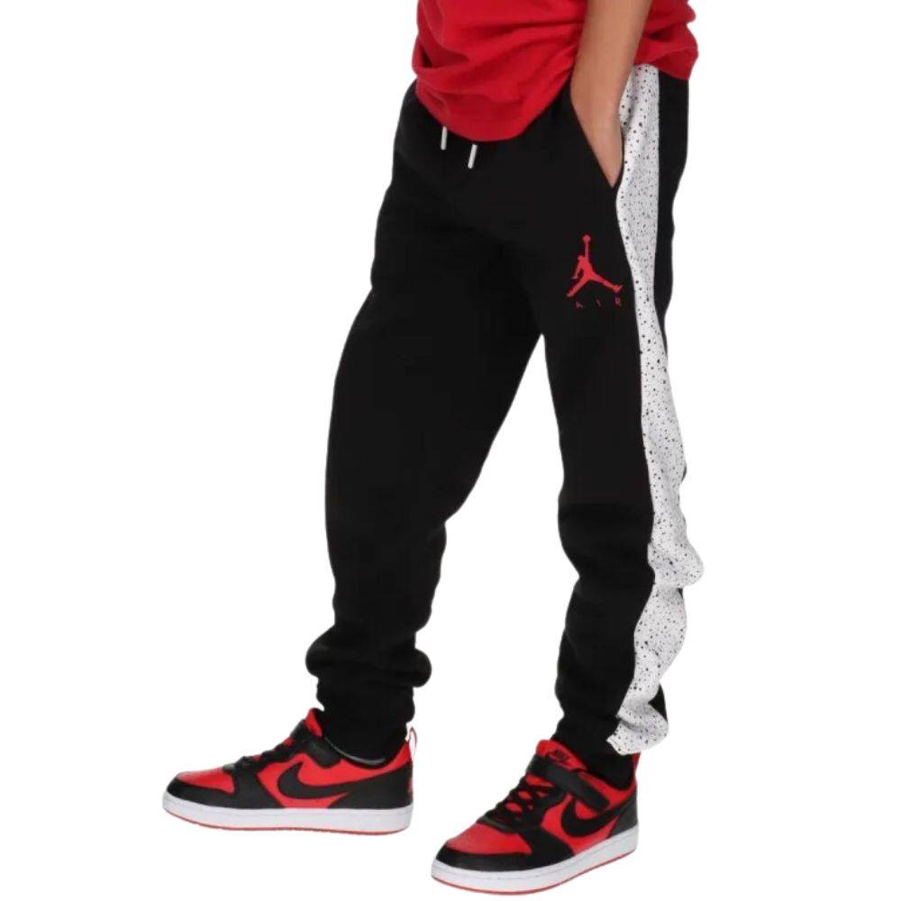NIKE JORDAN BOYS JUMPMAN AIR SPECKLE FLEECE PANT