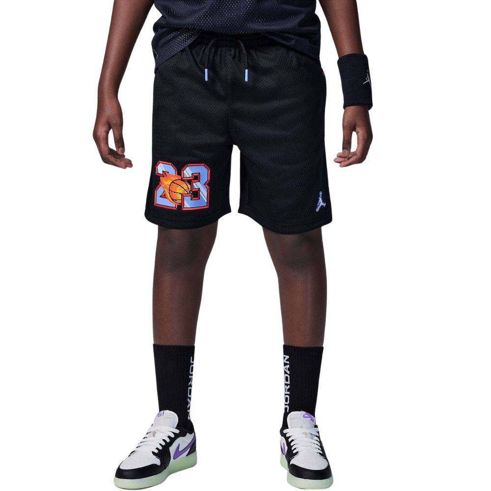 NIKE JORDAN BOYS CUSTOMIZED AIR FLAME SHORT
