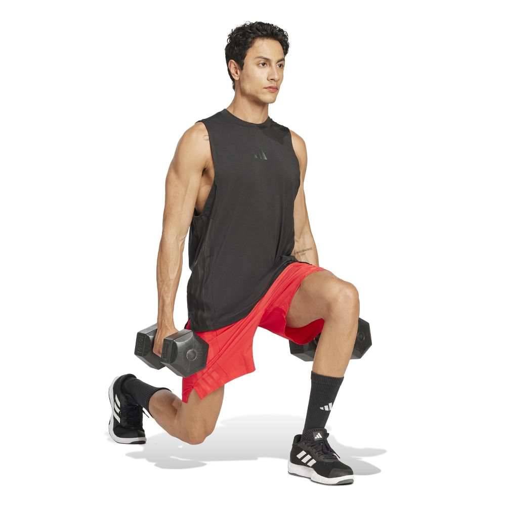ADIDAS M D4T WORKOUT 3 STRIPES TANK