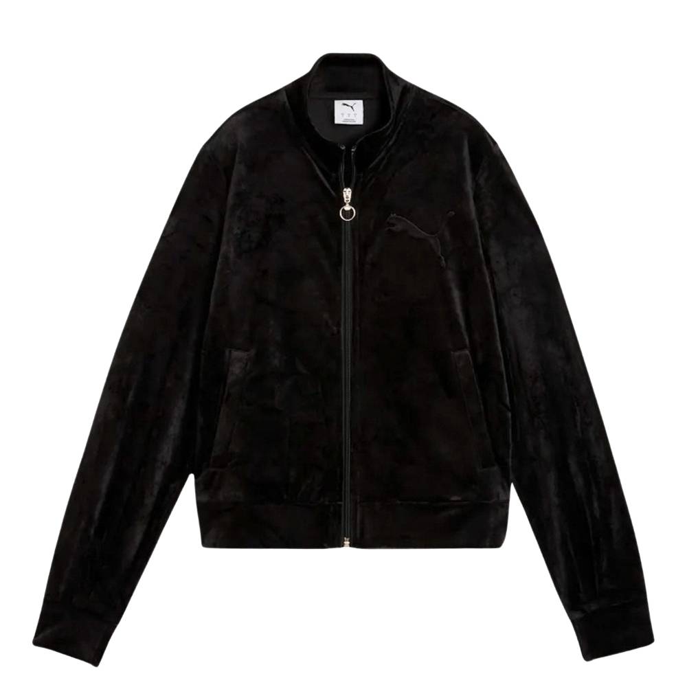 PUMA ESS ELEVATED VELOUR TRACKJACKET