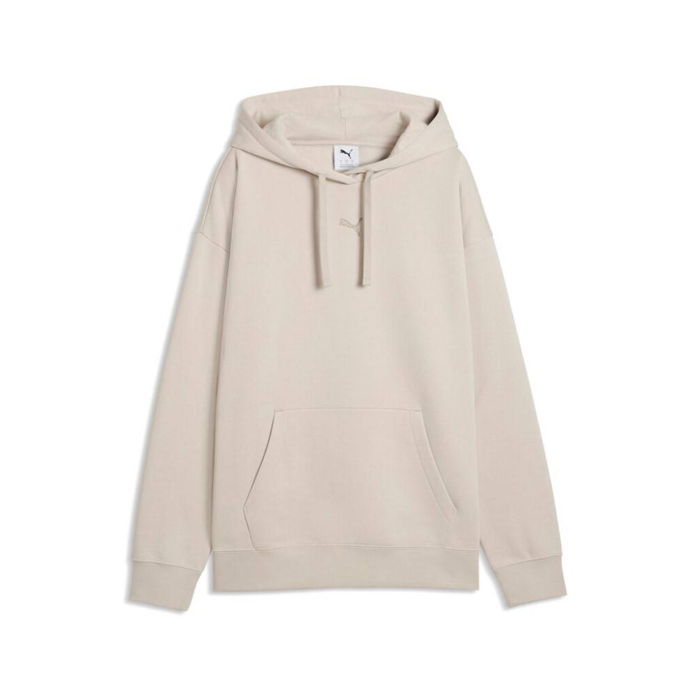 PUMA ESS CENTERED CAT LOGO RELAXED HOODIE FL