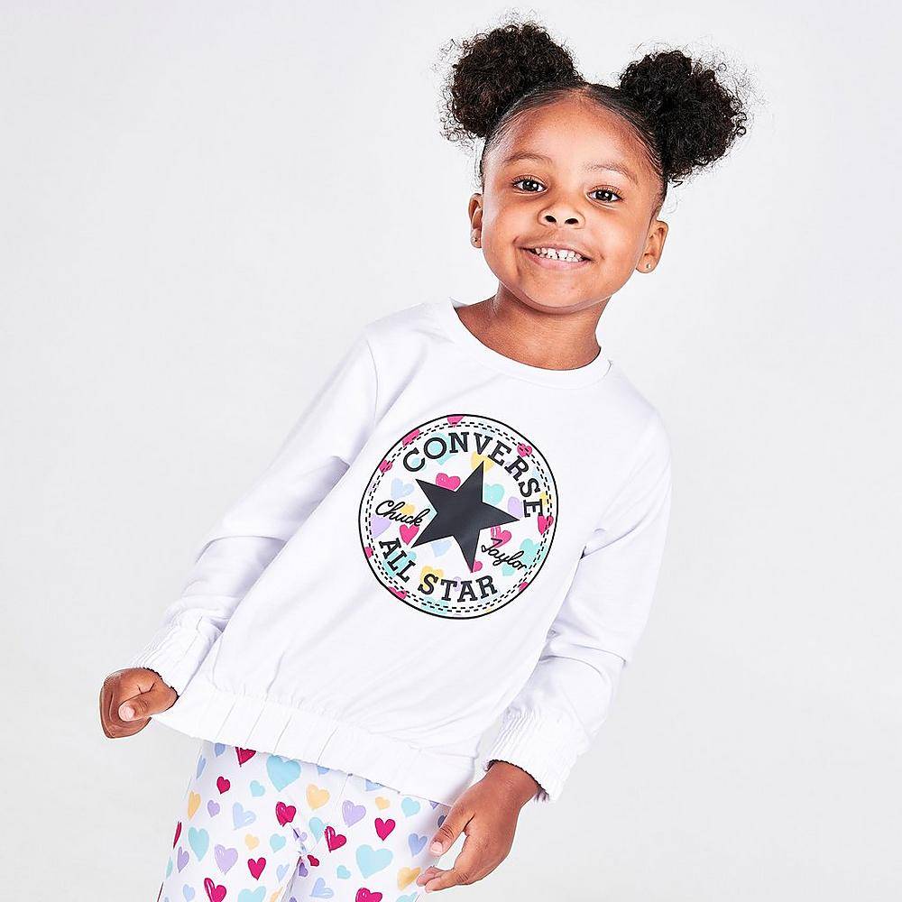 CONVERSE INFANT GIRL CHUCK PATCH LEGGING SET