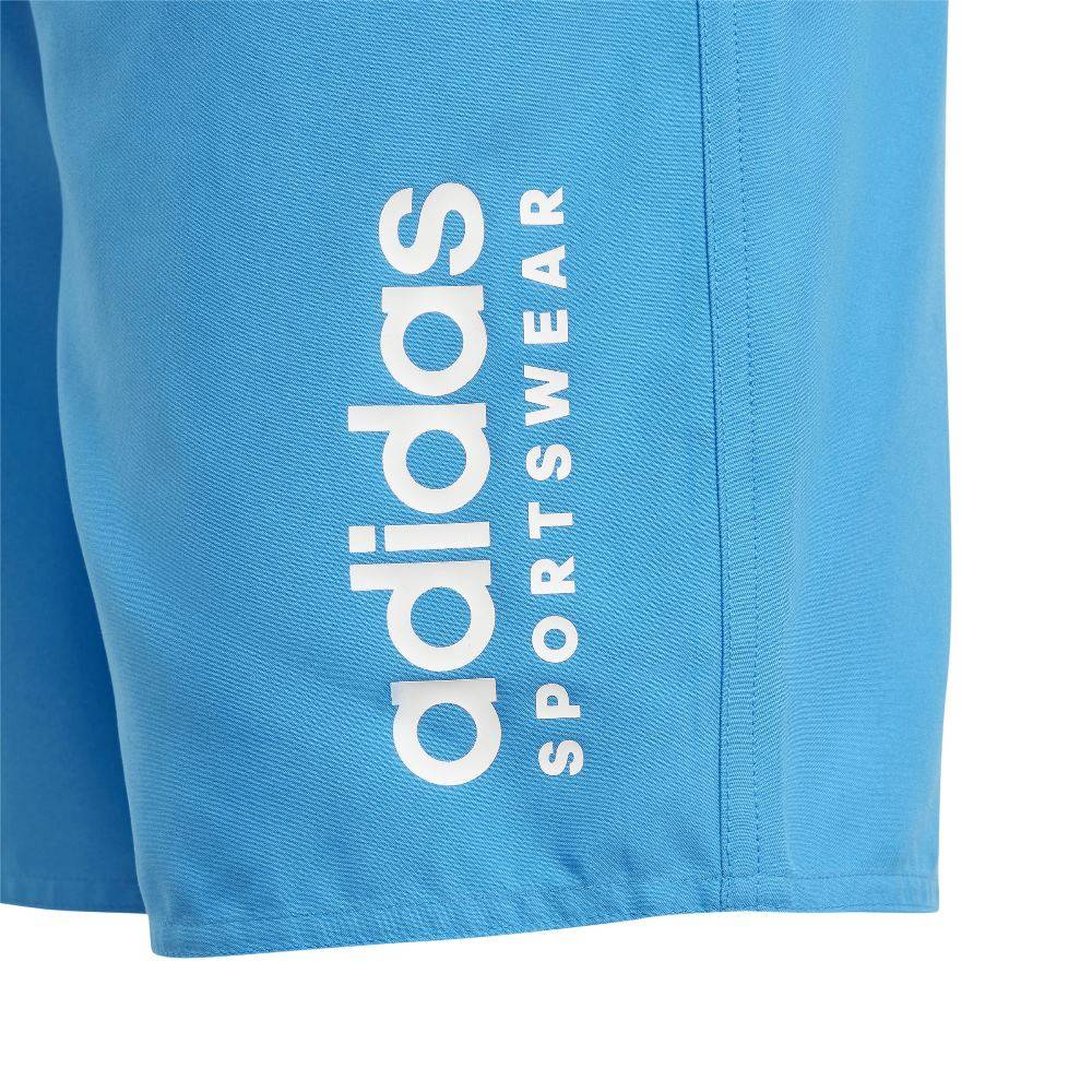 ADIDAS LITTLE BOYS SPORTSWEAR ESSENTIALS LOGO CLX SWIM SHORT BOYS