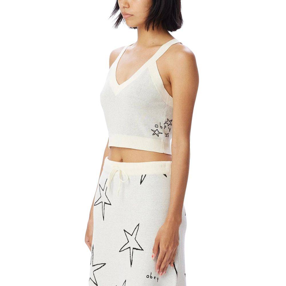 OBEY STARS SWEATER TANK TOP MATCHING SETS